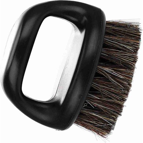 Pinceau de rasage en poils de sanglier pour homme, outil de rasage professionnel pour barbe et moustache 02 (1/5)