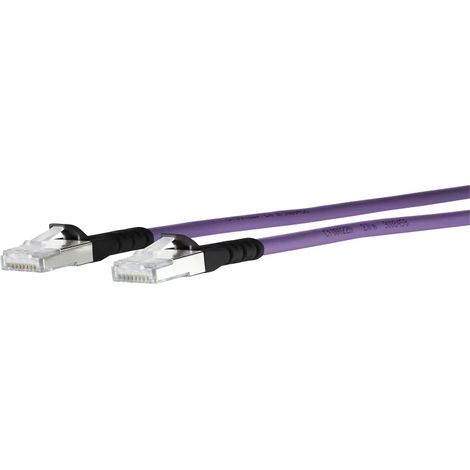Metz Connect Patchkabel S/FTP lilsw 1,0m Cat.6A 1308451009-E (1/2)