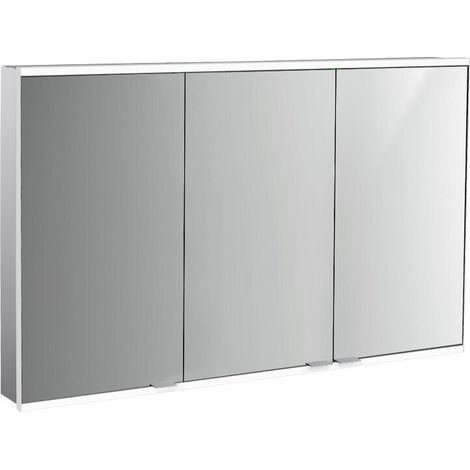 emco 800 Lichtspiegelschrank, Aufputz/Unterputz, 3 Türen, 1400mm, (1/3)