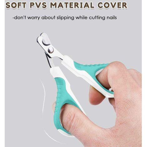 Ciseaux professionnels pour couper les griffes de chat, lapin et petits animaux, acier inoxydable, lames courbes sans oxygène, coupe-ongles vétérinaire pour chats et rongeurs (1/2)