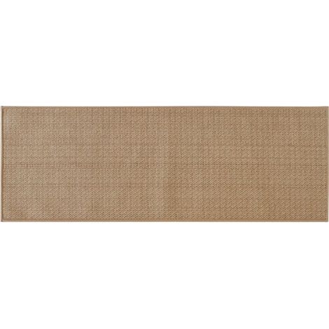 Marron, tapis de cuisine 40x120 cm, tapis de cuisine devant l'évier, antidérapant, lavable, tapis de couloir de cuisine, bureau, buanderie (1/5)