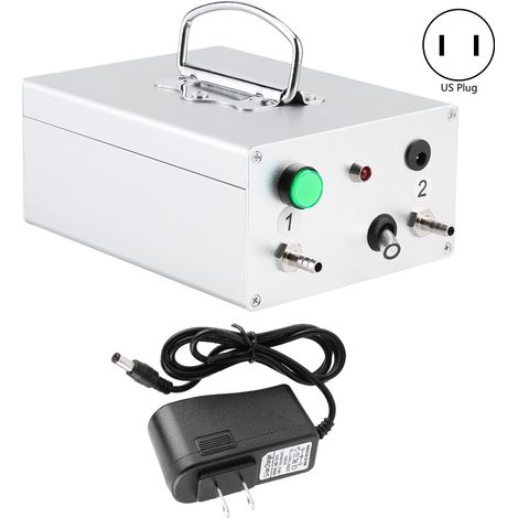 Elektrische Vakuumpumpe zum Melken mit Pulsation und großem Saugbecher, Zubehör für Melkmaschinen, 100–240 V, US-Stecker (1/5)