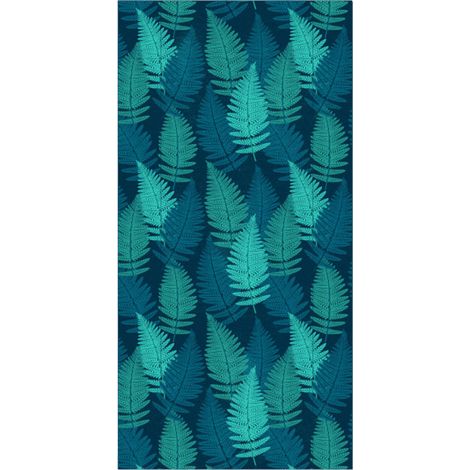 Serviette De Plage En Microfibre Double Éponge - Imprimée Pour Piscine Et Soleil - Absorbante Et Douce - 80x160cm (1/5)