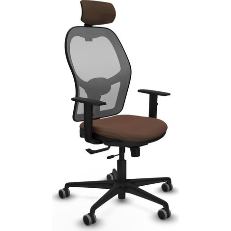 Bürostuhl piqueras y crespo Jorquera grau Schaumstoff gepolstert (1/2)