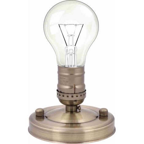Plafonnier rétro applique en métal E26/E27 ensemble de supports de lampe coque en aluminium simple applique rétro bricolage accessoires d'éclairage (couleur verte) (1/5)