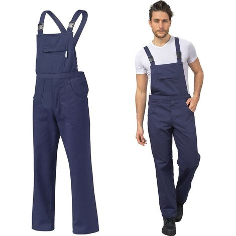 Salopette/Pettorina da Lavoro Blue Siggi Labor Blue M