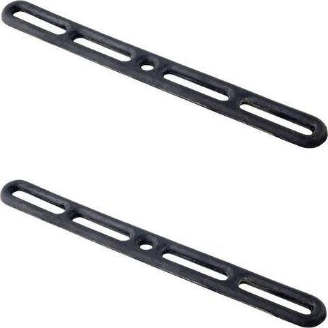 Cyclingcolors – Tendeur à cliquet 2x caoutchouc élastique 286mm – Charge maximale 100kg – Pour attacher vélo, capot, remorque – Sangle extensible jardin (1/2)