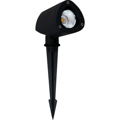 Merano Daly Piquet Extérieur Sandy Noir Aluminium, Verre LED 7W 578Lm 3000K IP65