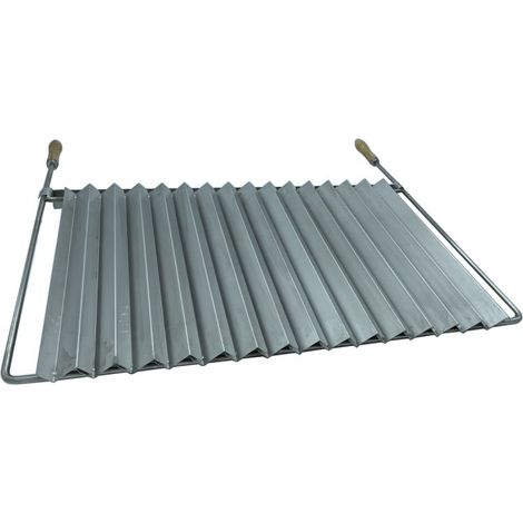 Grille barbecue avec récupérateur graisse 60x40 (grille seule)
