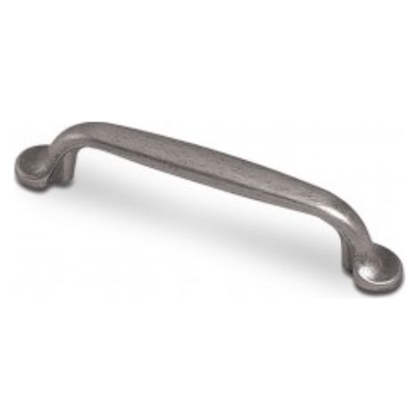 Poignée Sui 7031 - talla Etain rustique.  160x14x28mm. Entraxe 128mm.