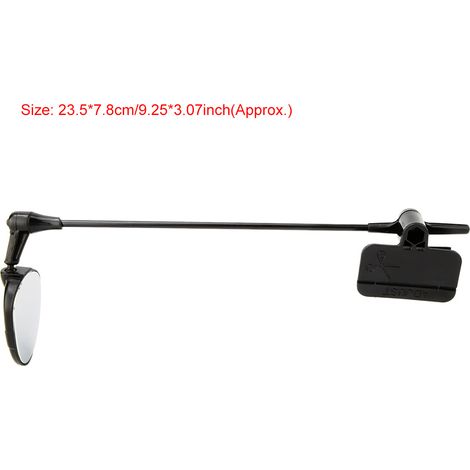 Rétroviseur Universel Réglable pour Casque de Vélo ABS - Miroir Arrière Sécurité Cyclisme (1/5)