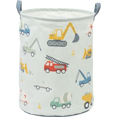 A little lovely company - Storage Bag - Vehicles - 40 x 50 x 40 cm