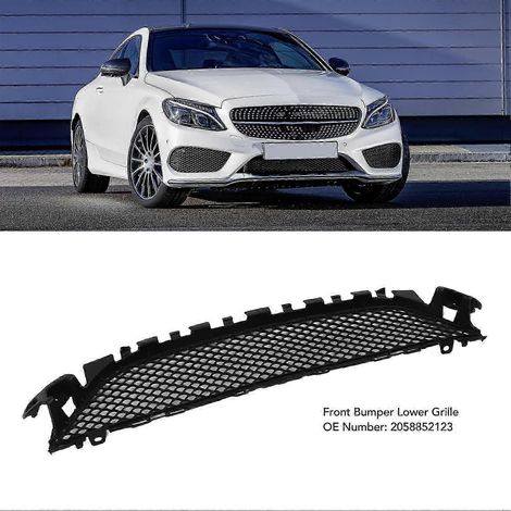 Unterer Frontstoßfängergrill 2058852123 Ersatz für Mercedes-Benz C-Klasse W205 AMG Line Vor-Facelift 2015 bis 2018 SZRH AV