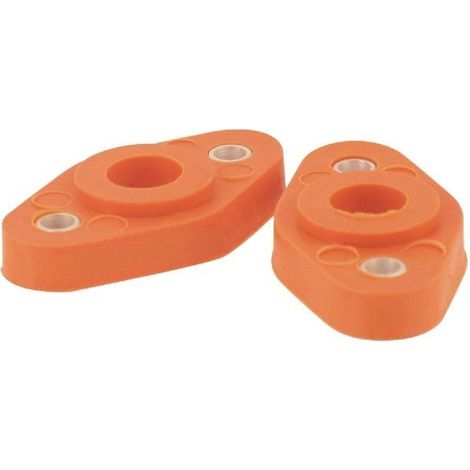 Coussinets de rechange (lot de 2) pour machine à crépir Le Moustic® – Caoutchouc résistant – Poids 12 g – Accessoire professionnel (1/2)