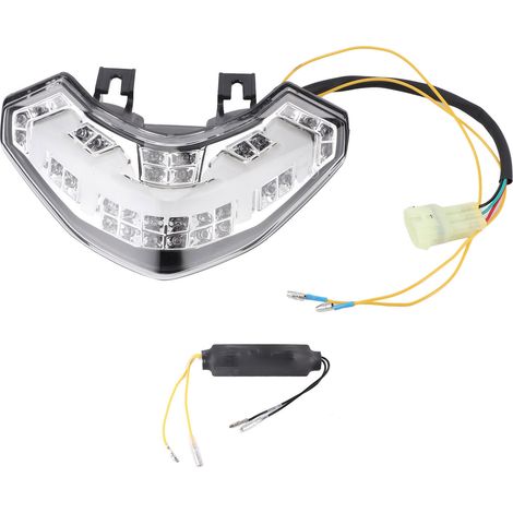 Feu Arrière Moto Clignotants Stop LED Compatible DUCATI Multistrada 1200/1200S 2010-2014 (1/5)