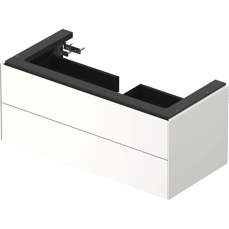 Duravit White Tulip, meuble sous-lavabo suspendu, largeur 984 x (1/3)