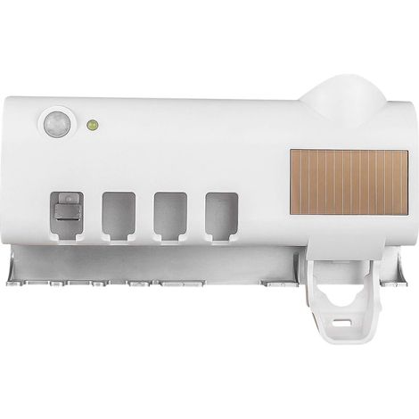 Porte-brosse à dents rechargeable UV pour salle de bain