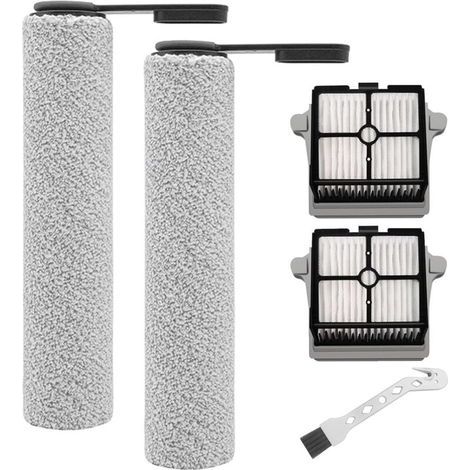 Rouleau brosse et filtre HEPA compatibles Tineco FLOOR ONE S7 Pro/S6, accessoires aspirateur laveur (1/4)
