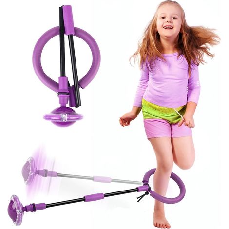 Cuerda Para Saltar - Mango De EVA - Cable De PVC Reforzado Con Luces LED - Ajustable 220-260 Cm - Para Niños A Partir De 6 Años - 1 Unidad (1/5)