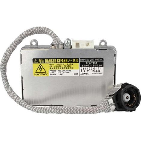 Centralina Ballast Xenon Denso D2S D2R DDLT002 85967 50020 35W 85V Lexus Toyota Celica Prius Sienna (1/3)