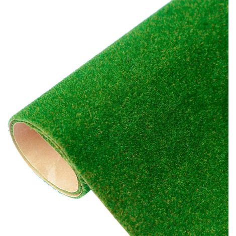 Tapis de gazon synthétique décoratif 100x40 cm pour jardin miniature et décoration intérieure (1/5)