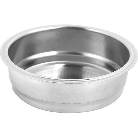Panier-filtre à café, 51 mm, acier inoxydable, simple paroi, compatible avec les machines DeLonghi-AquaForge (1/5)