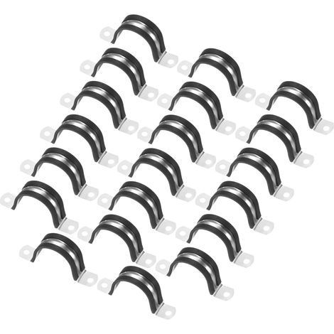 20-Pcs Colliers De Câble 1-9/16 Pouce/40 Mm Collier En U (1/5)