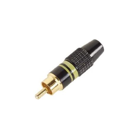 FICHE RCA MALE - DOREE - CAPOT NOIR - BAGUE JAUNE CA051Y RI814