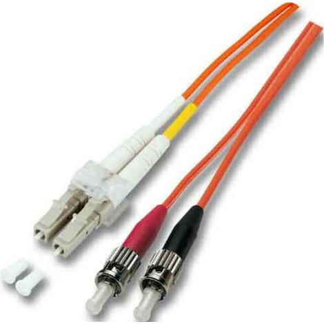 EFB-Elektronik LWL Duplexkabel 2m 2xLC/2xST 50/125 O0321.2