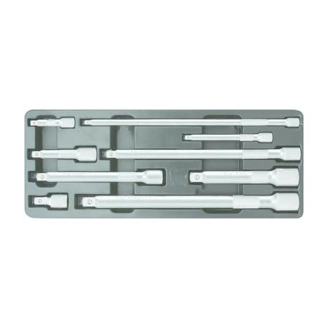 Kstools Juego de extensiones para llaves de cromo vanadio 9 piezas