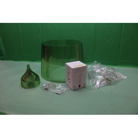 [GEBRAUCHT] B-Ware Kartell Gé LED-Hängeleuchte Deckenlampe Pendelleuchte Deko-Deckenlampe E27 grün (1/2)