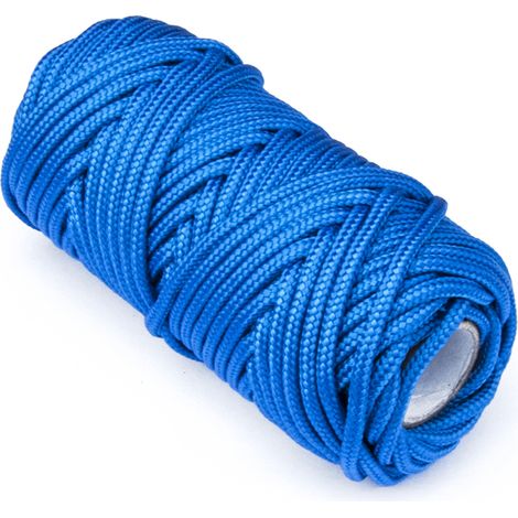 Treccia per veneziana in polipropilene Ø 3 mm. blu elettrico 20 mt.