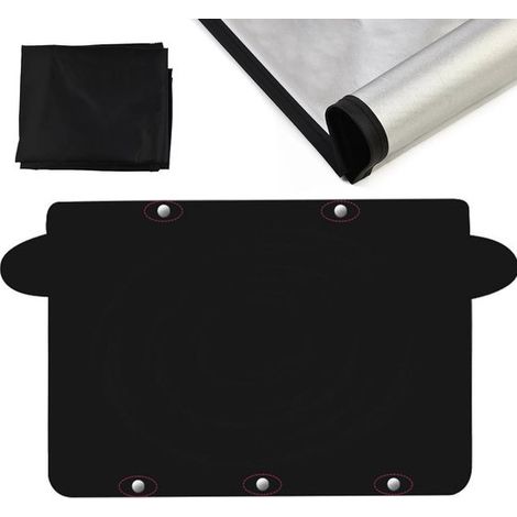 Housse de protection magnétique pour voiture - Imperméable, résistante aux UV, contre la neige, la glace et le gel - Housse de protection pour voiture toutes saisons - Pour conducteurs - Housse de voi (1/5)