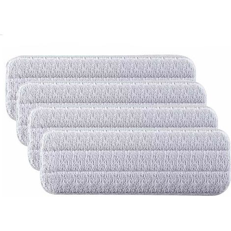 4-teiliges Mikrofaser-Wischmopp-Aufsatzset für Delmar TB500 / TB800