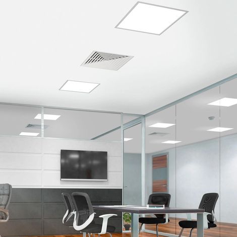 Einbaurahmen für LED-Panele 60x60 cm Weiß (1/3)