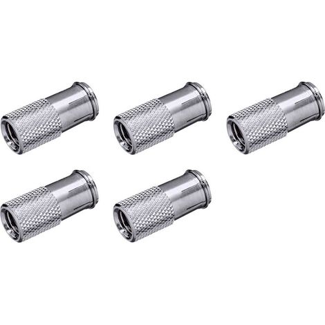BKL Electronic 0403523 Spina F Connessioni: Spine a F Diametro cavo: 7 mm 5 pz.