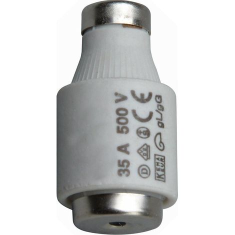 Kopp - DIAZED-Sicherungseinsatz,DIII 35A 500VAC – 250VAC gL, 5 Stück - 325600013