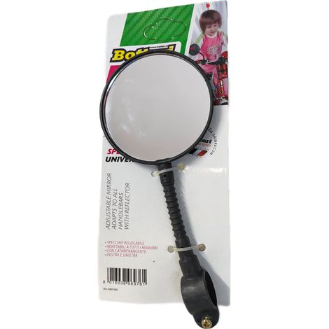 Specchietto universale flessibile per bicicletta bambini, regolabile e sicuro (1/3)