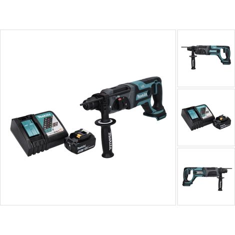 Makita DHR 241 RT1 Akku Bohrhammer 18 V 2,0 J SDS plus + 1x Akku 5,0 Ah + Ladegerät