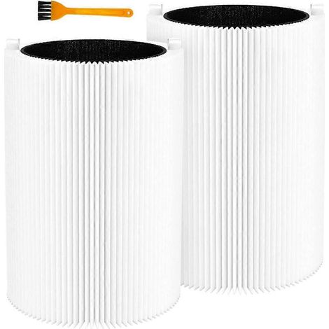 Filtre de rechange pour purificateur d'air Blueair Blue Pure 411, compatible avec les modèles Blue Pure 411, 411 Auto et 411+. Filtre à charbon actif. (1/5)