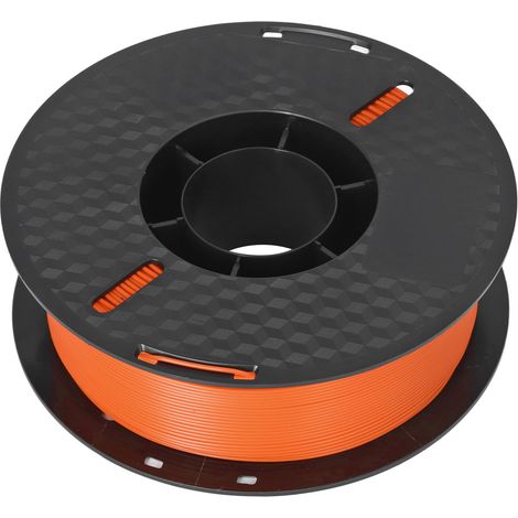 Filament PLA 1.75mm 1kg Orange pour Imprimante 3D - Écologique, Sans Fumée et Inodore - Consommable d'Impression 3D (1/5)