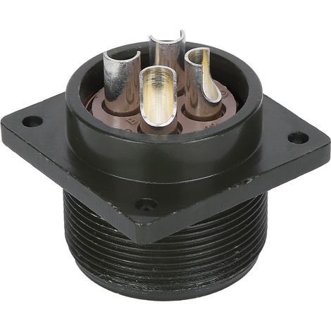 Prise aviation 4 broches 2,2 kW - 5,5 kW, fiche en alliage pour moteurs, outils et accessoires de qualité industrielle (1/5)