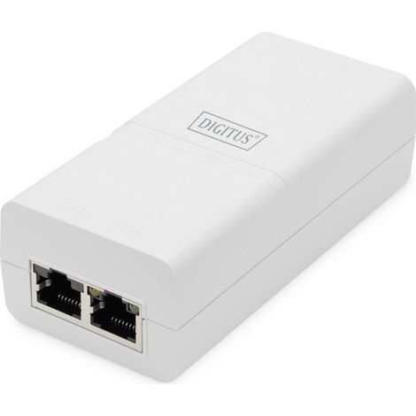 Digitus  Injecteur PoE+ Gigabit Ethernet  DN-95132  10/100/1000 Mbit/s  Ports Ethernet LAN (RJ-45) : 1 port RJ-45 Gigabit 10/100/1000 Mbps (1/5)
