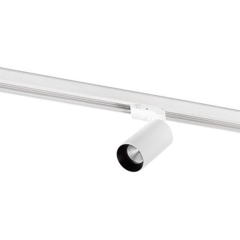 CALI Lampe sur rail blanche LED