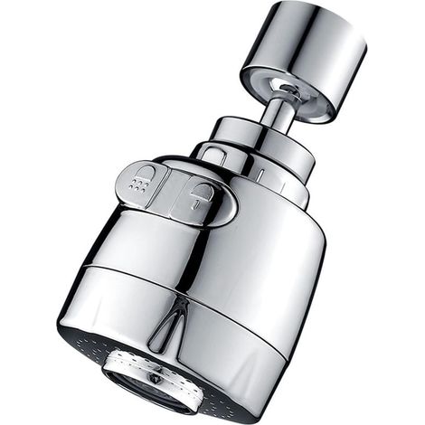Rallonge de robinet de cuisine avec 2 modes, douche pour évier de cuisine, brise-jet, robinet de cuisine, 360° (1/5)