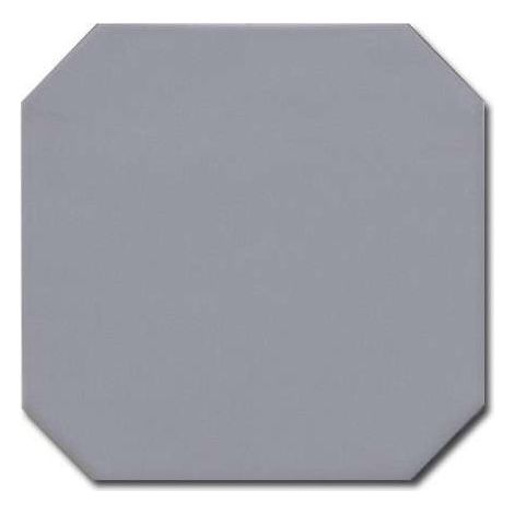 Alle Carrelage - Carrelage sol / mur octogonal uni noir mate 20x20 cm OCTAGON GRIS MATE - Vendu par boîte de 1 m² (1/3)