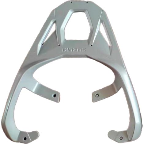 Suitable for the modified Suzuki UY125 motorcycle, made entirely of aluminum alloy, with integrated rear luggage rack. (1/2)