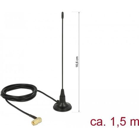 Antenne delock 89615 omnidirectionnelle 2,5 dBi 480 MHz