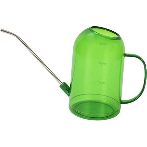 Arrosoir en acier inoxydable pour fleurs avec long bec (1/5)