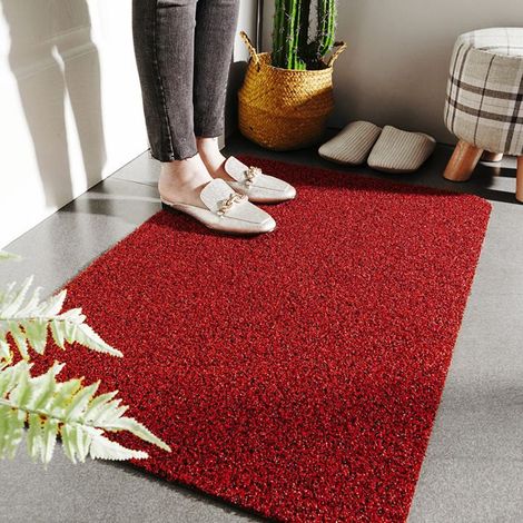 Tapis de porte, tapis antidérapants, couvertures de couloir, tapis d'extérieur pour dépoussiérage extérieur, tapis de porte, (1/3)